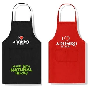 high quality customised promotional aprons with custom logo printing
