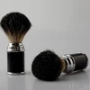 High Quality Customized Black Resin Shaving Brush