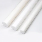 High quality flexural strength self-extinguishing white pom plastic rod