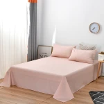 High Quality Four Piece Flax Linen Bedding Set