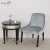 Import High quality grey fabric chair and side table for living room from China