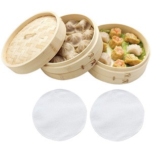 High Quality Handmade Round Degradable Eco-friendly Food Steamer Bamboo