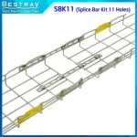 High Quality Metal Cable Ladder Trunking Stainless Steel Wire Mesh Powder Coated Aluminium Cable Tray Accessories Construction
