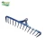Import High Quality metal fan shape chrome plated 45# steel garden rake 18T 22T 24T from China