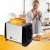 Import Mini 220V Stainless Steel 2 Slices Stainless steel Automatic Household Bread Toaster from China