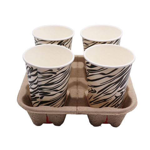Buy High Quality 100% Recyclable Paper Cup Holder/ Carrier For Drinks ...