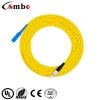 High Quality St St Fiber Patch Cable White Fiber Optic Patch Cord Armored Patch Cord