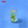 High quality wine glass shaped fish tank for sale