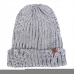 High Quality Winter Plain Custom Beanie Hat
