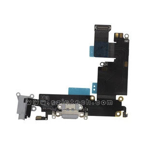 High recognition USB Charging port dock Flex Cable for iphone 6p light gery