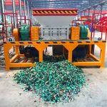 High Sales Plastic Rubber Shredder Single Double Shaft Block / Film / Barrel Pulverizer