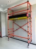 High Voltage Safety Insulation Mobile Foldable Corrosion Resistant Fiberglass Scaffold