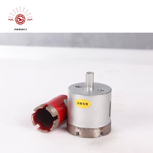 Hole Saw Vacuum Brazed 160Mm Diamond Core Drill Bits For Marble