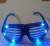Holiday Shutter Shades Neon EL Wire LED Flashing Glasses Light Up Glasses Cold Light Luminous Club Concert Party Glasses