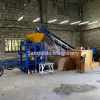 Hollow concrete block making machine price list for house building
