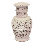 Home Decor Stone Vase - Decorative Flower Pots