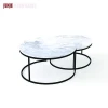 Home Furniture Gold Metal Dining Coffee Table