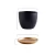 Import Home Garden Nordic Ceramic Flower Pot Art  Light Luxury Simple Green Plant Potted Plant With Golden Tray from China