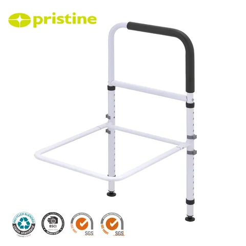 Home storage Bedside Assist rail for Elderly Seniors Adults Safety with Support Legs Pocket Bed Assist Rail