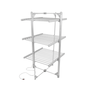 Home Use Folding Electric Cloth Dryer 3 Tier Heated Clothes Drying Rack