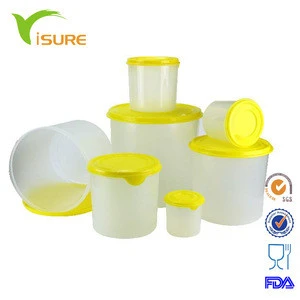 Home Use Plastic Food Spices Jars Nuts Container Set of 10pcs  Candy Storage Box With Lids
