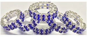 Horse care product Horse Mane Bands Horse Crystal Colored HMB 01 in Sapphire