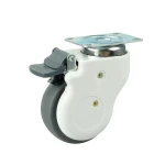 hospital bed parts 75mm small swivel caster locking all size medical wheel