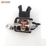 HOT Bearing Aluminum Commercial Indoor Spin Bike Pedals SPD Straps JD-304V Exercise Bike Pedals