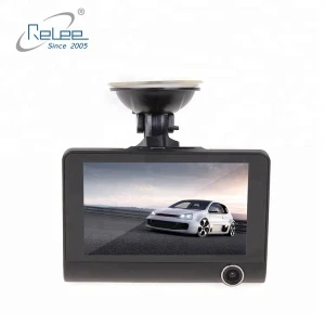 HOT HD 4.0 inch IPS screen dashboard camera 3 Lens car black box