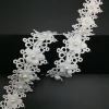 Hot Pearl Lace Flower Trimming For Decoration