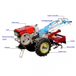 hot product diesel potatoes peanut hand walking harvesting sowing tractor machine/drive walking plowing tillage tractor machine