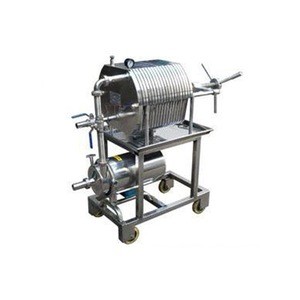Hot sale 304 stainless steel filter press with 9t/h