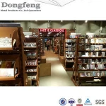 hot sale custom design metal dvd cd display rack