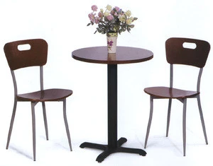 Hot sale furniture hotel table and chairs bedroom chairs dining round table and chair set