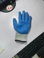 Hot sale Glass worker  Wrinkle Cut-Protection labor  Gloves to protect hand