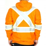 hot sale High Quality Manufacture custom MenS Working Jacket Hi Vis Fluorescent Reflective Safety Work Wear Jacket