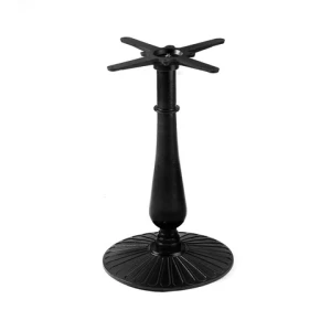 Hot sale  Metal round cast iron Table Base Black Design   Pedestal Coffee Industrial  Restaurant Dining   Table leg furniture