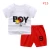 Import Hot Sale Summer Childrens Clothing Sets 100 Different Design Baby Boy Clothing Sets 2 pcs T-shirt kids clothes 2021 from China
