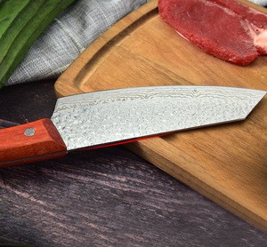 Hot sale wholesale chef knife 6inch 7inch 8inch high quality forged kitchen Knives damascus knife Cleaver