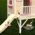 Import Hot Sale Wooden Playhouse With Slide Inside Kids Outdoor Playhouse For Sale With House Slide from China