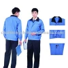 hot sell workwear uniform waterproof 100% cotton blue coveralls workwear
