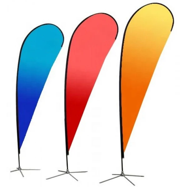 Hot Selling 3.5m Teardrop Banner Carbon Composite Flag Pole With OEM design LOGO