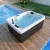 Import Hot selling bath tubs and whirlpools outdoor spa hot tub with 2 loungers from China