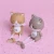 Import Hot selling cartoon aanimals deer heads cats hanging feet ornaments couple dolls resin crafts home shelf decorations from China