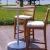 Import Hot Selling Garden Balcony Teak Bar Chair Outdoor Villa Hotel Terrace Table And Chair Set Catalina Bar Chair from China