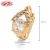 Import Hot Wholesale Wedding Fashion Jewelry Rhinestone 18K Gold Hook Earrings For Women from China