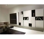 hotel design floating italy modern style tv stand with wheels