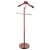 Import Hotel Room Clothes Hanger Household Luxury Bedroom Coat Rack Single Rod Standing Hat Hanger metal with wood coat stand from China