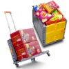 Household small trolley shopping box trolley