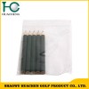 Huacheng logo high quality black wood pencil for wholesale